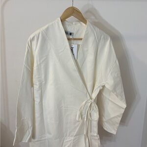 White Wrap Jacket
